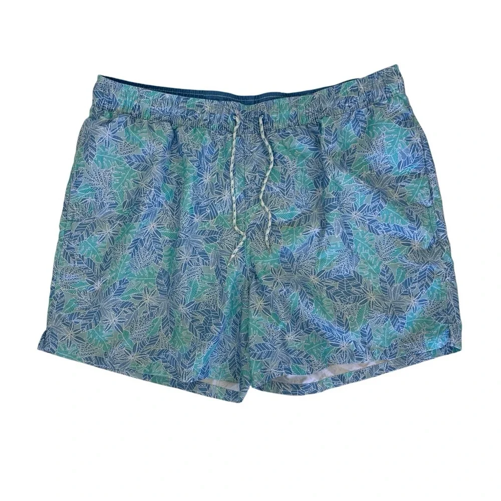 Goodfellow Mens Swim Trunks‎ XL Blue Boardshorts Summer Beachwear Classic